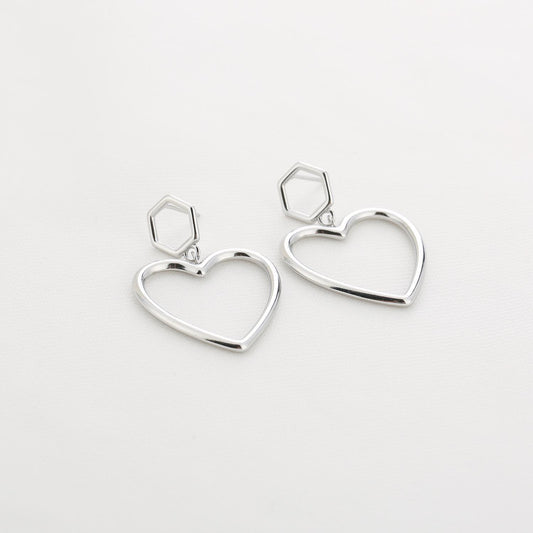 Hjärta örhängen Design