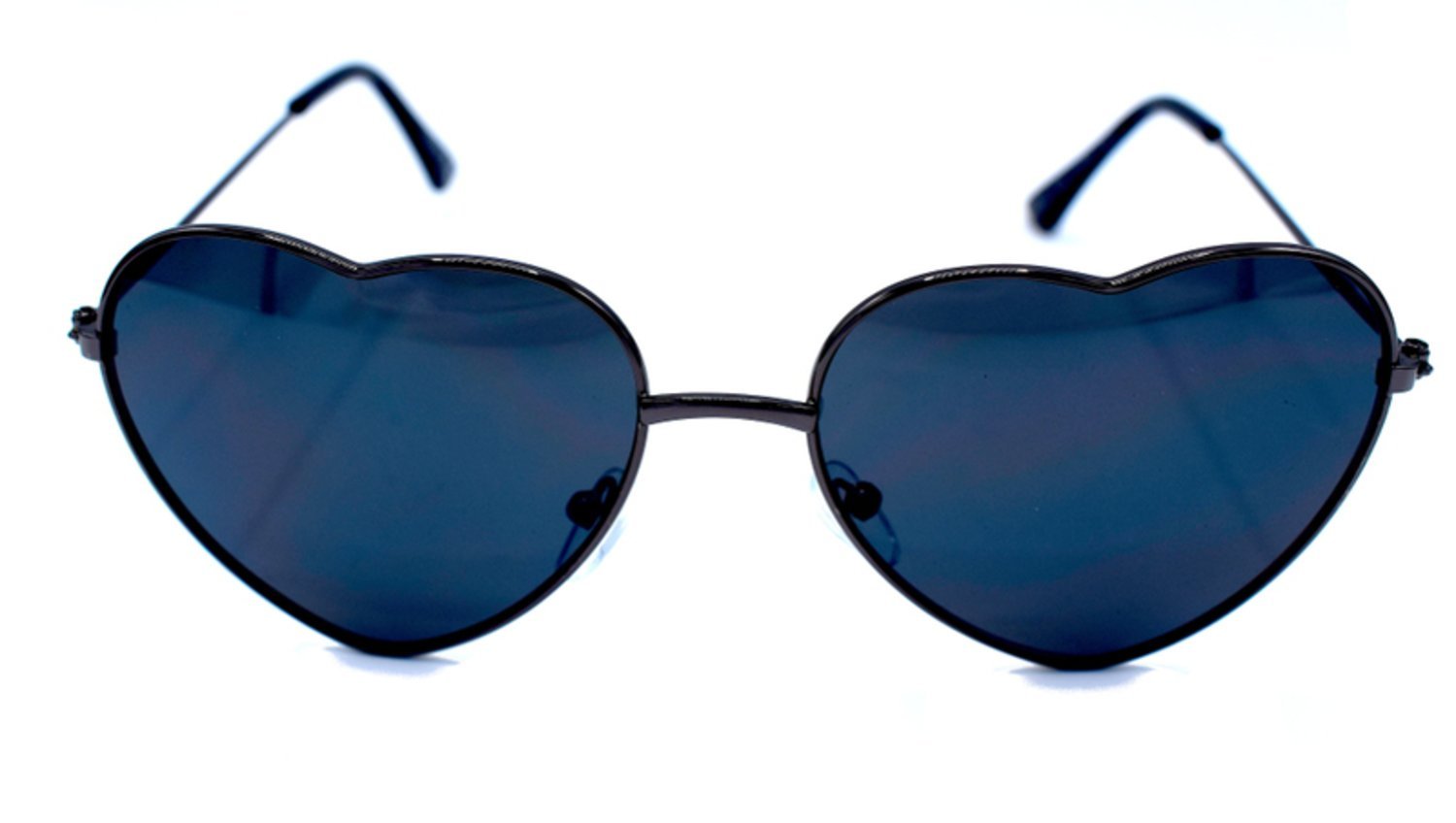 Hjärta solglasögon svart –  produktbild – Hiprock