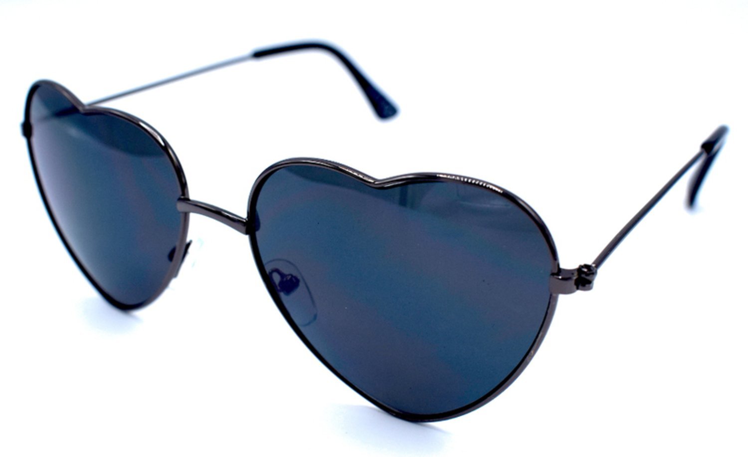 Hjärta solglasögon svart –  produktbild – Hiprock