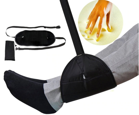 Hängmatta för fötter hammock flygplan - COMFY HANGER (Flygresor) –  produktbild – Hiprock