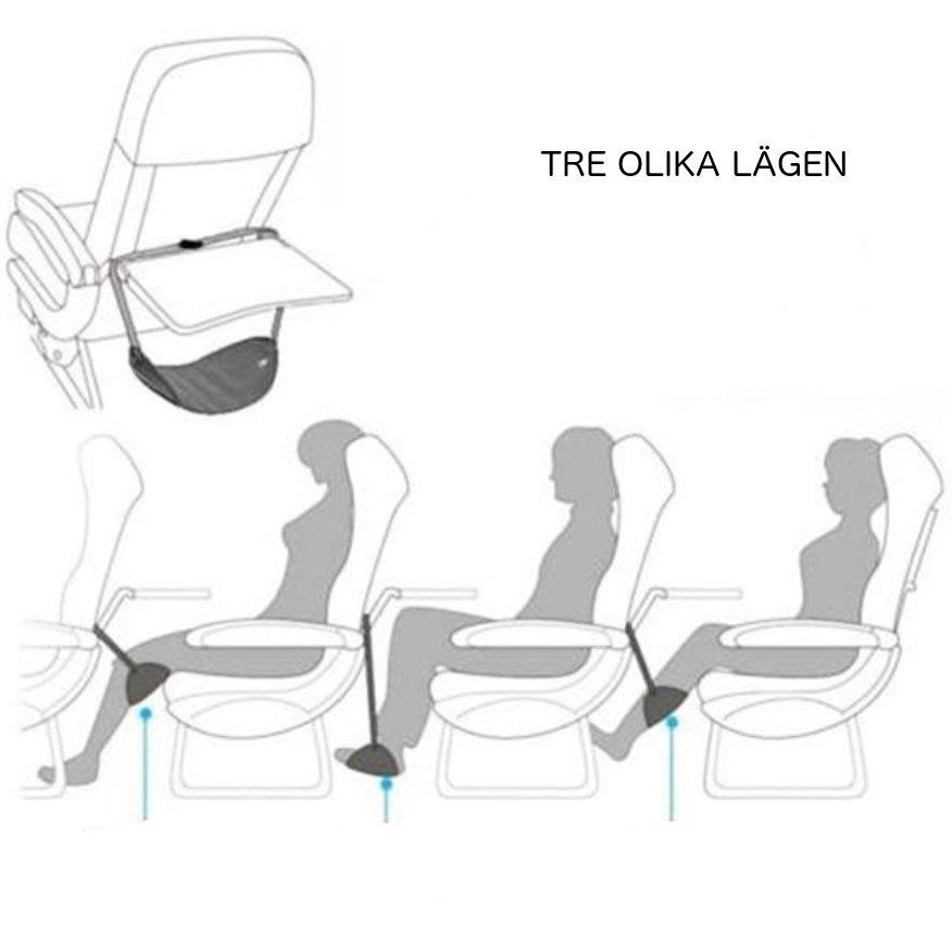 Hängmatta för fötter hammock flygplan - COMFY HANGER (Flygresor) –  produktbild – Hiprock