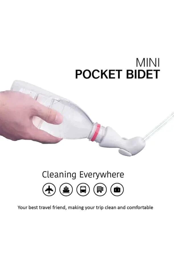 Innov 2-stycken Bärbar bidé, resebidé, handhållen bidéspruta –  produktbild – Hiprock