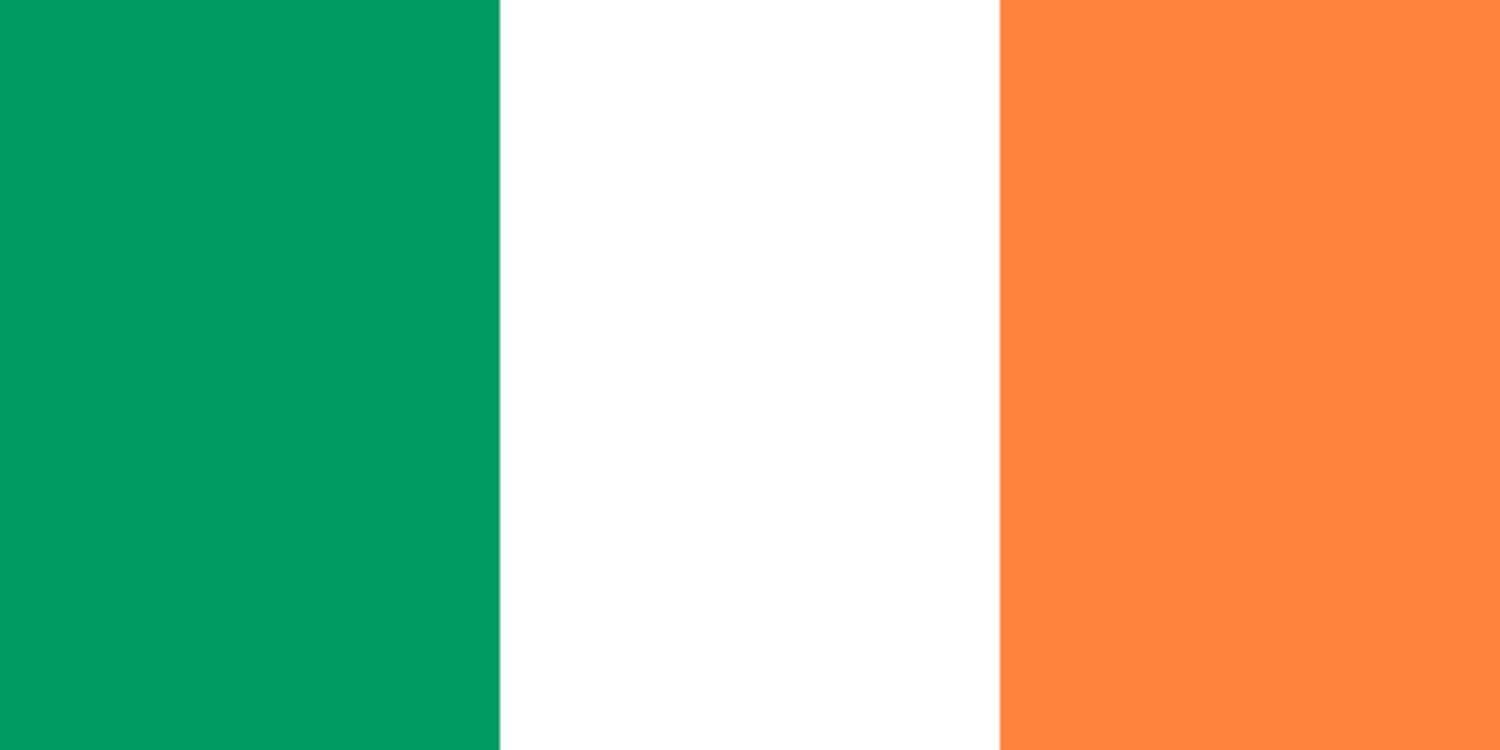 Irland flagga –  produktbild – Hiprock