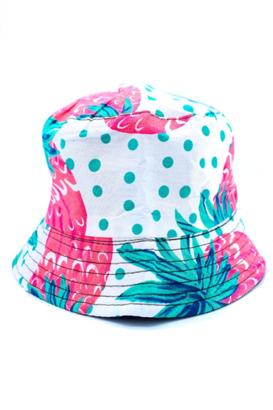 Jordgubbar Fiskemössa Bucket Hat –  produktbild – Hiprock