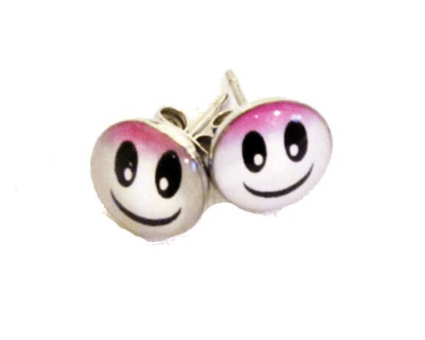 Stud earrings - Smiley