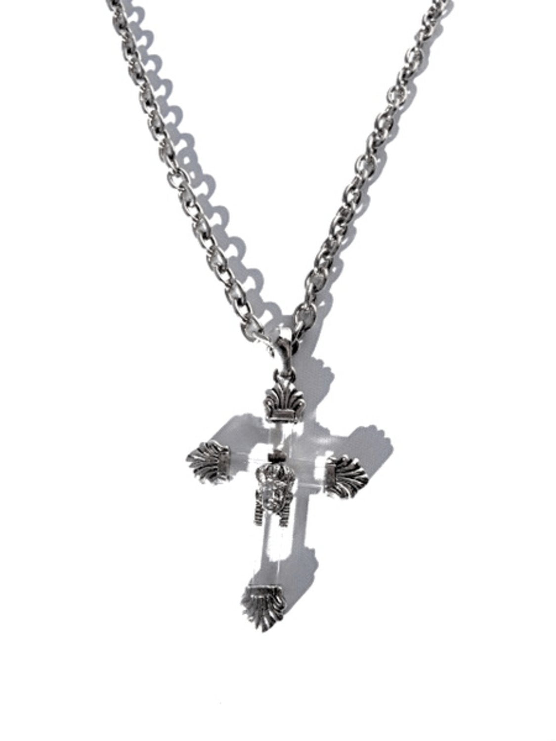 Cross necklace with the Pope