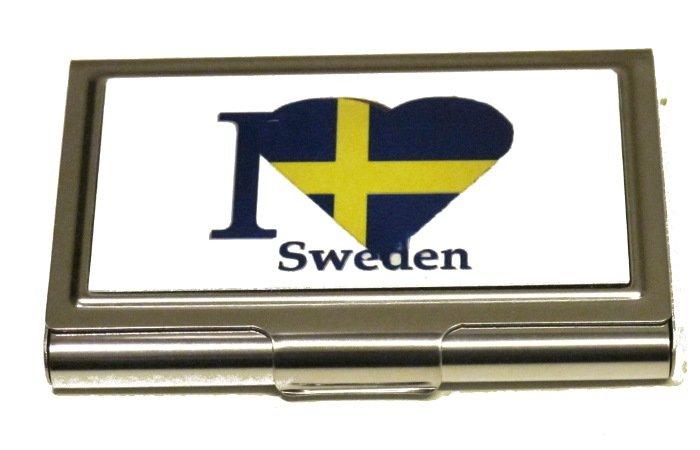 Korthållare - I love Sweden –  produktbild – Hiprock