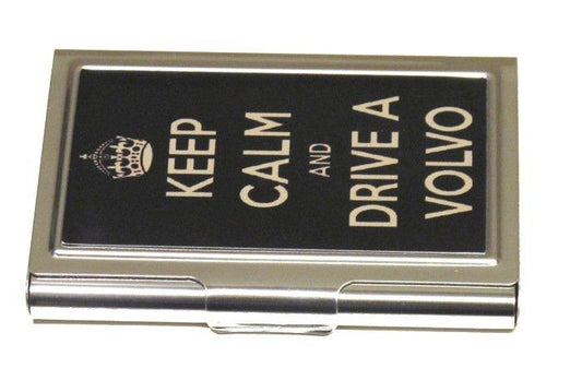 Korthållare -Keep calm and drive  Volvo –  produktbild – Hiprock