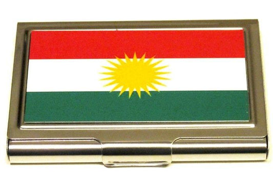 Korthållare  - Kurdistan Flagga –  produktbild – Hiprock