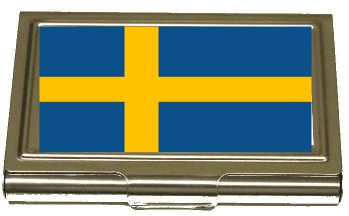 Korthållare - Sweden Flagga –  produktbild – Hiprock