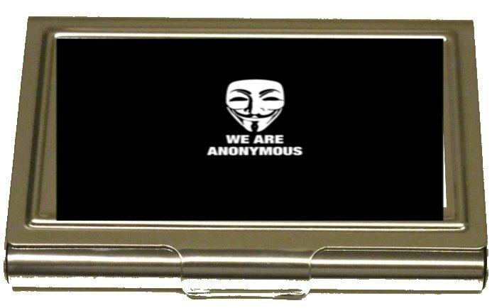 Korthållare We are anonymous –  produktbild – Hiprock