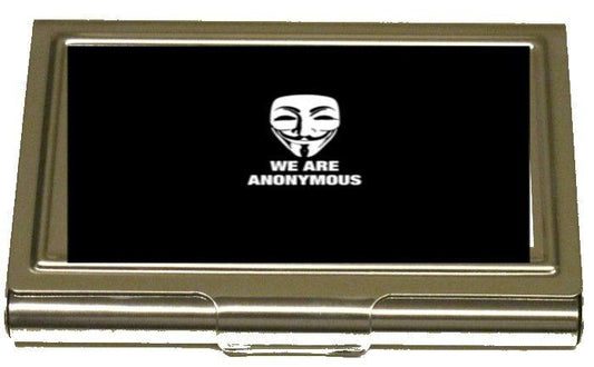 Korthållare We are anonymous –  produktbild – Hiprock