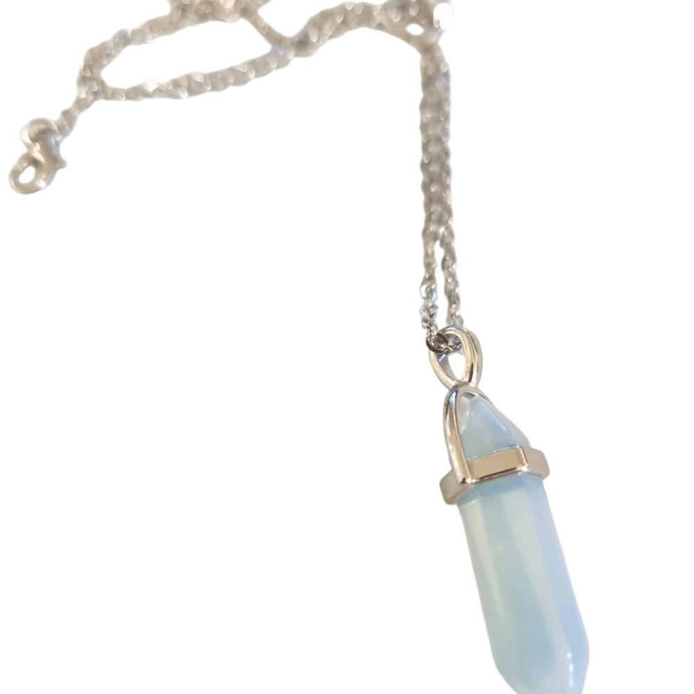 Crystal Necklace Hexagonal