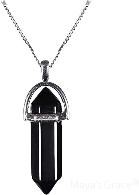 Crystal Necklace Hexagonal