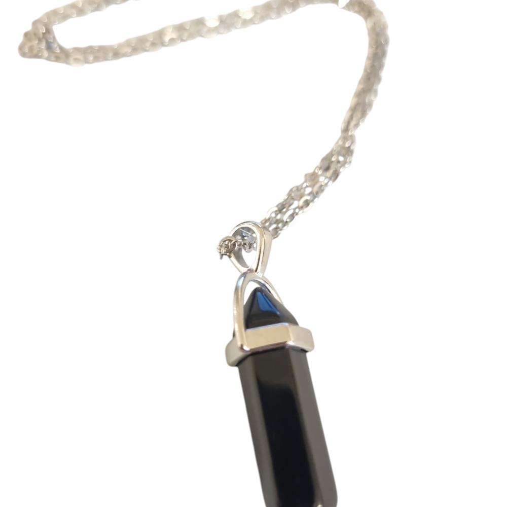 Crystal Necklace Hexagonal