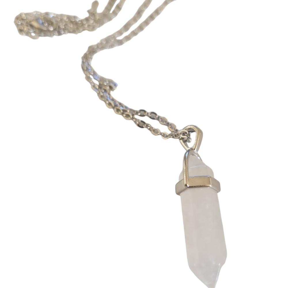 Crystal Necklace Hexagonal