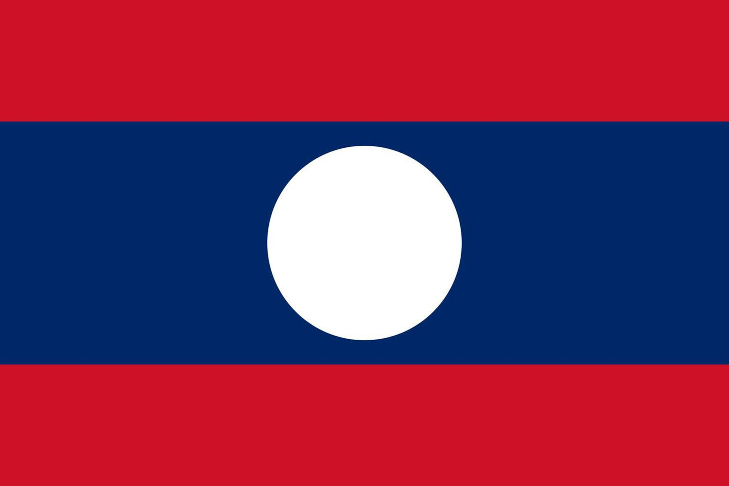 Laos flagga –  produktbild – Hiprock