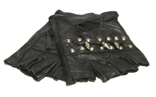 Leather gloves - Spike rivets