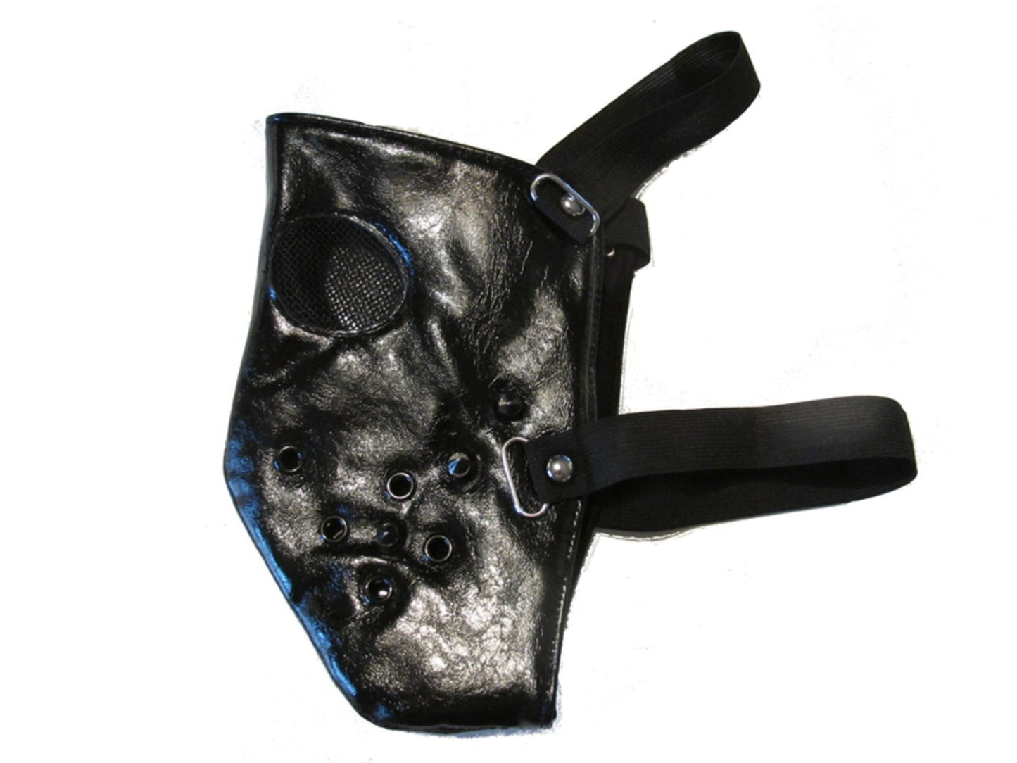 Lädermask med nitar –  produktbild – Hiprock