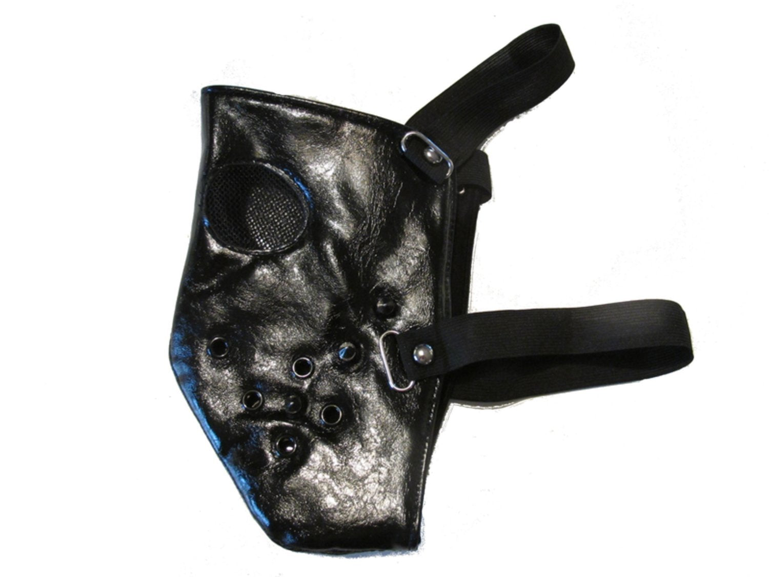 Lädermask med nitar –  produktbild – Hiprock