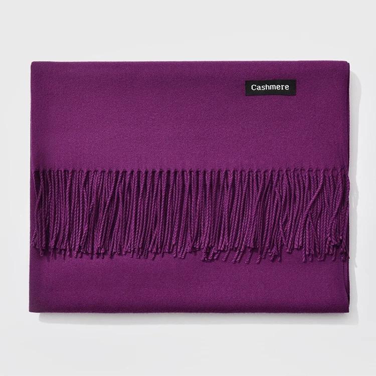 Lila halsduk sjal –  produktbild – Hiprock