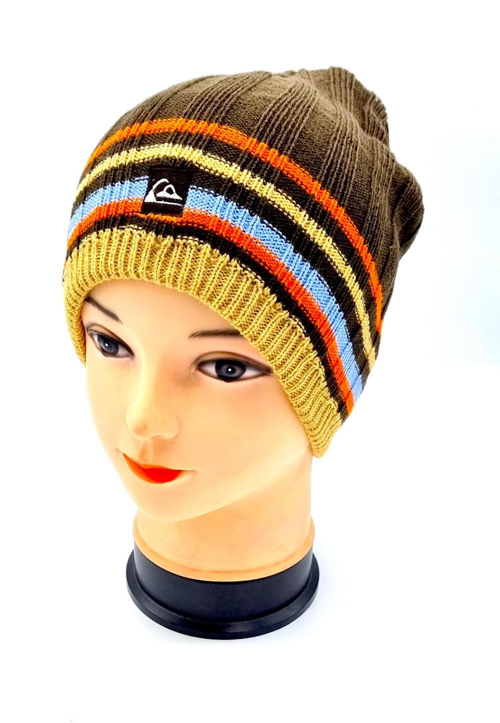 Loman ruskea ja keltainen hattu