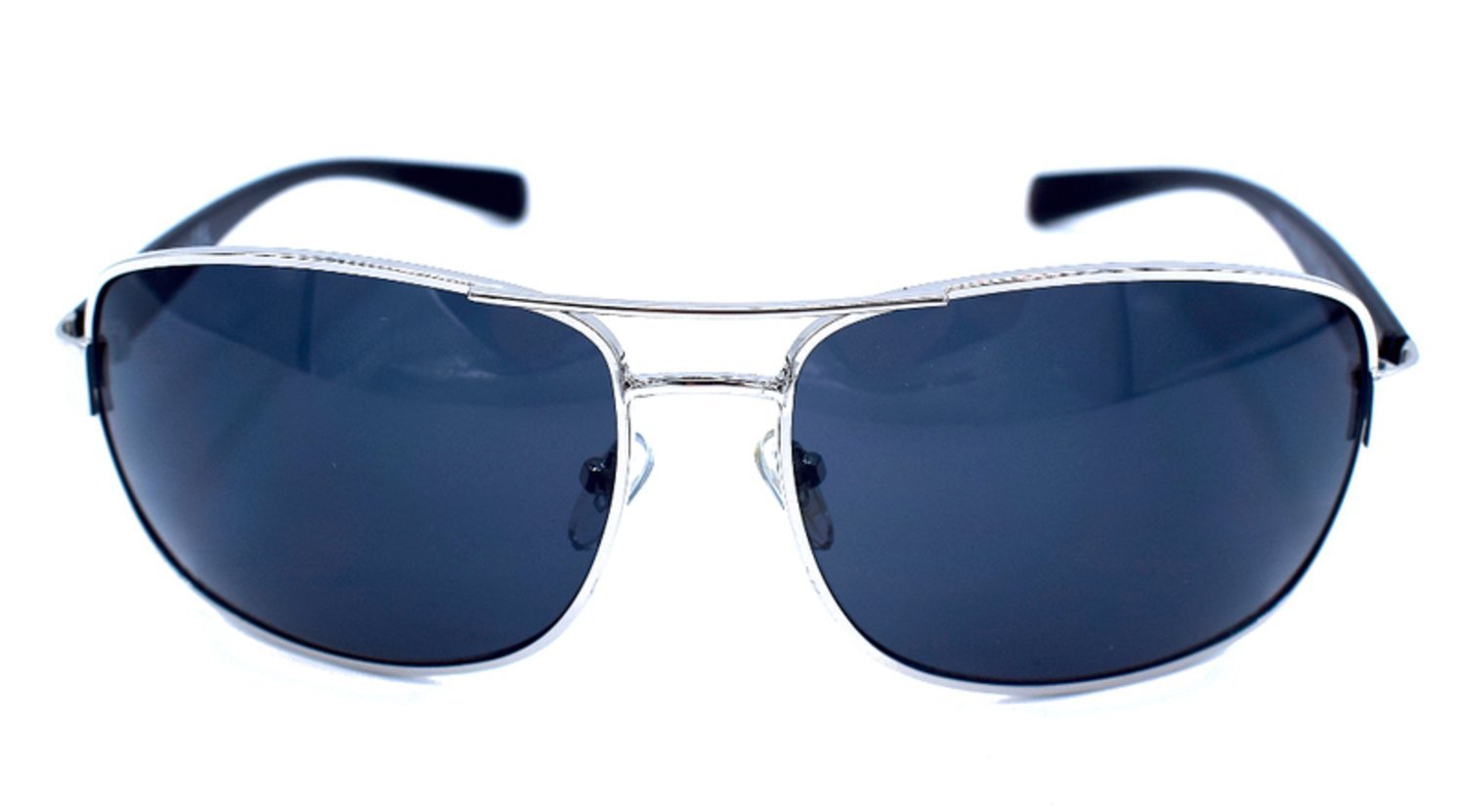 Mad Silverfärgade solglasögon - mörka linser –  produktbild – Hiprock