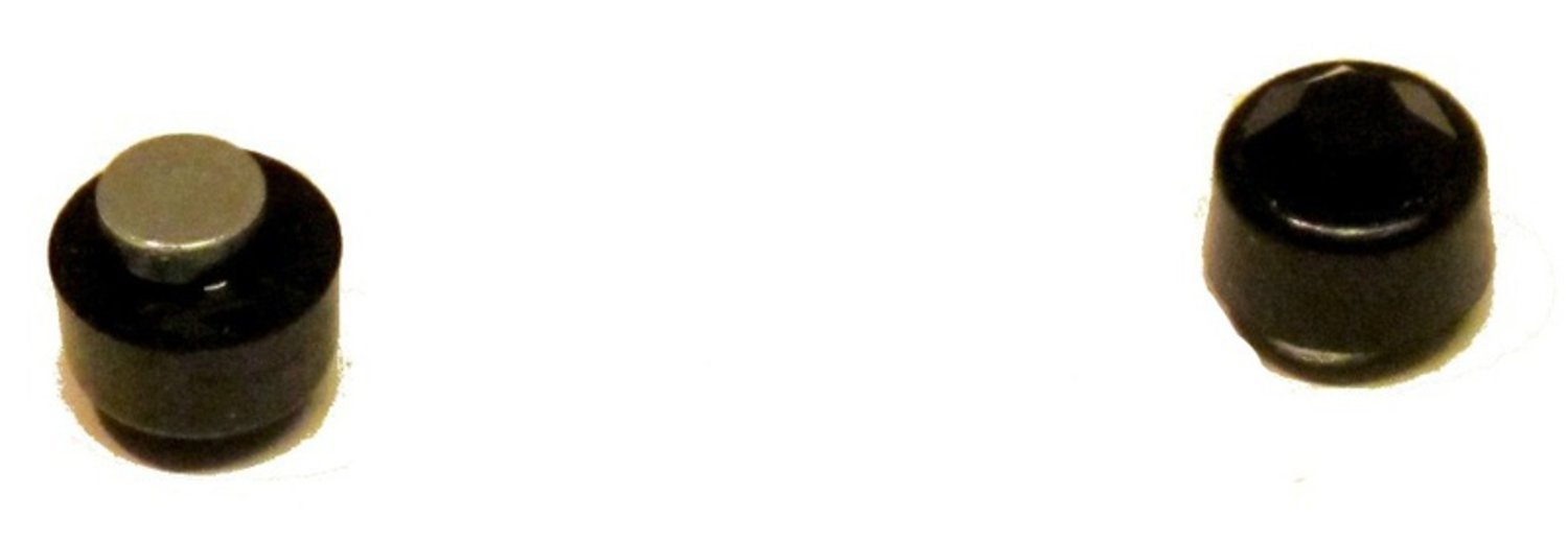 Magnetörhängen med svart sten –  produktbild – Hiprock