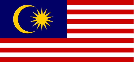 Malaysia flagga –  produktbild – Hiprock