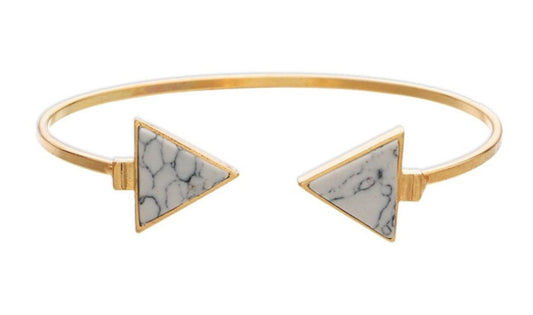 Marmor armband vit –  produktbild – Hiprock