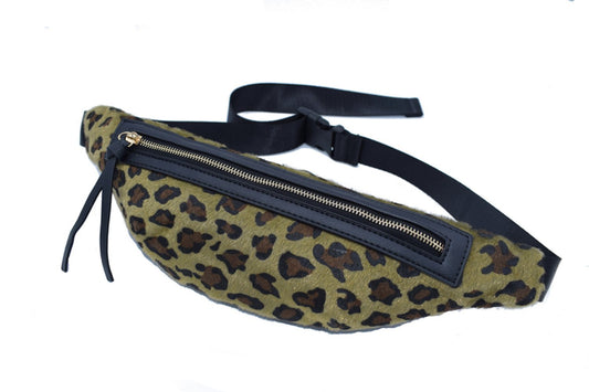 Waist bag Leopard Green