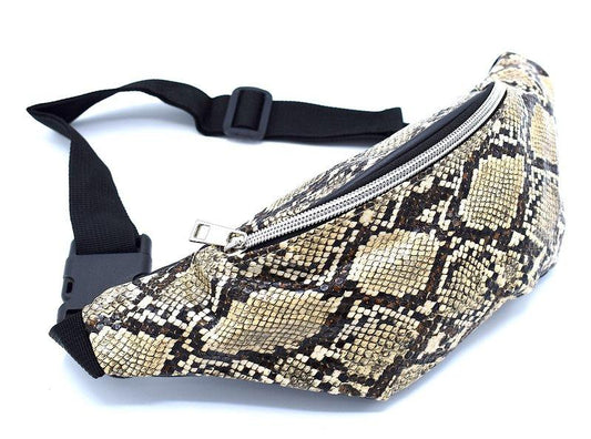 Waist bag snake pattern - Stomach bag