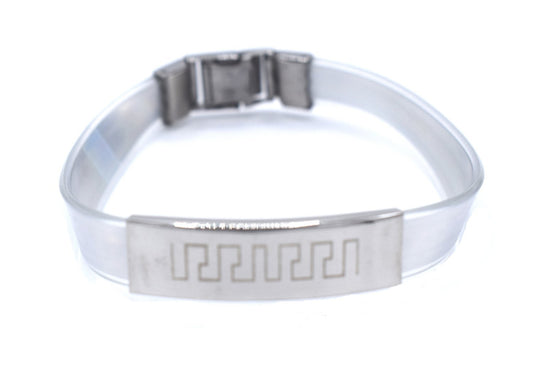 Pattern white bracelet