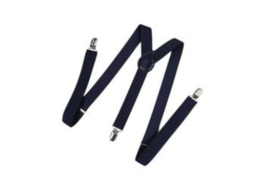 Dark blue braces One-size