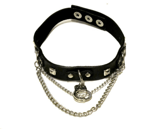 Nithalsband - Kedjor, Pyramidnitar och handfängsel –  produktbild – Hiprock