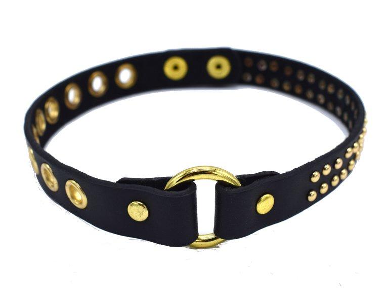 Nithalsband runda nitar med ring –  produktbild – Hiprock