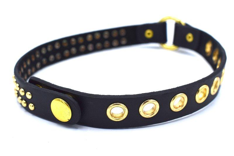 Nithalsband runda nitar med ring –  produktbild – Hiprock