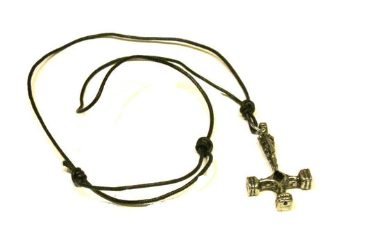 Inverted cross necklace