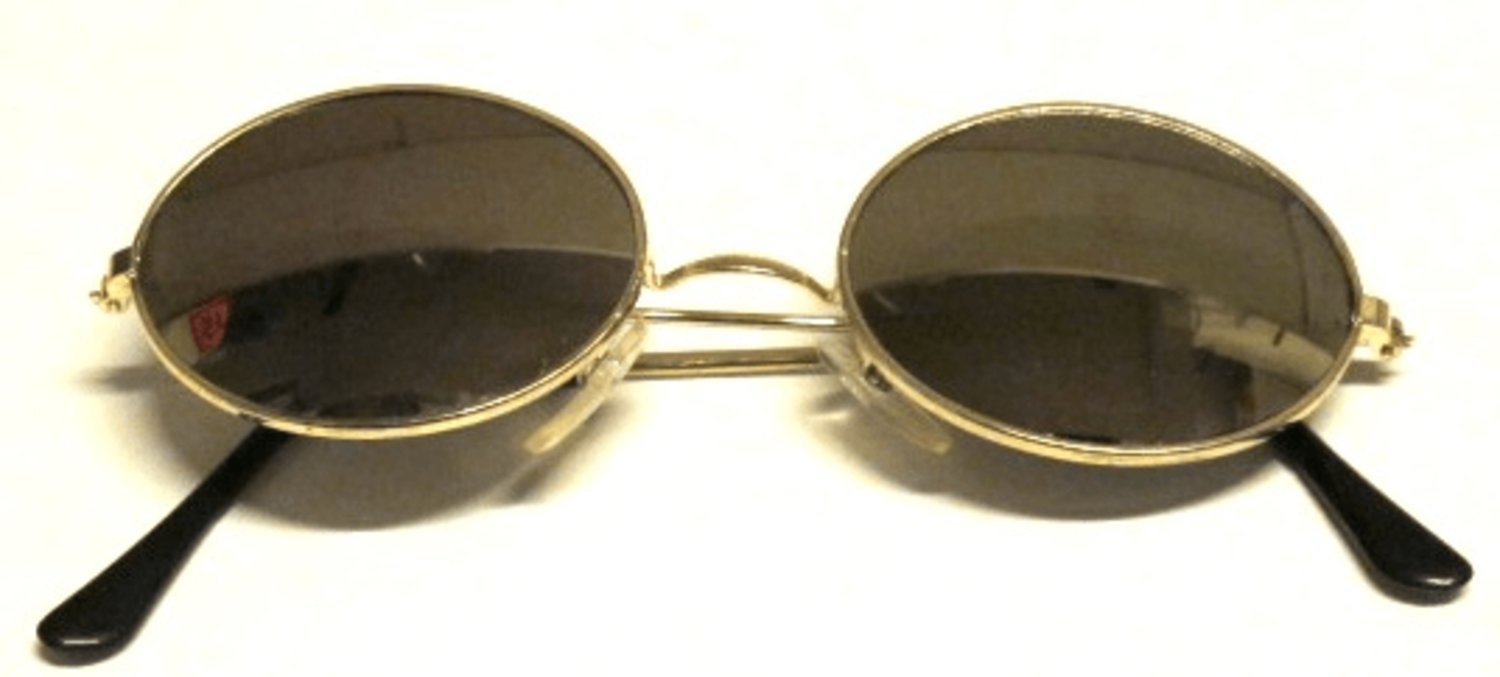 Oval  spegel solglasögon –  produktbild – Hiprock