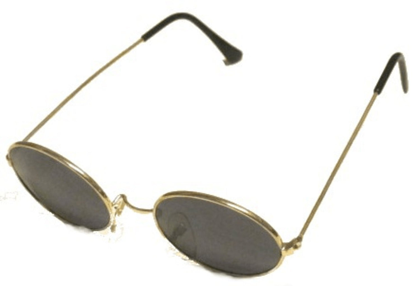 Oval black sunglasses