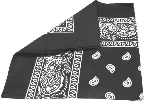 Paisley Bandana flertal färger –  produktbild – Hiprock