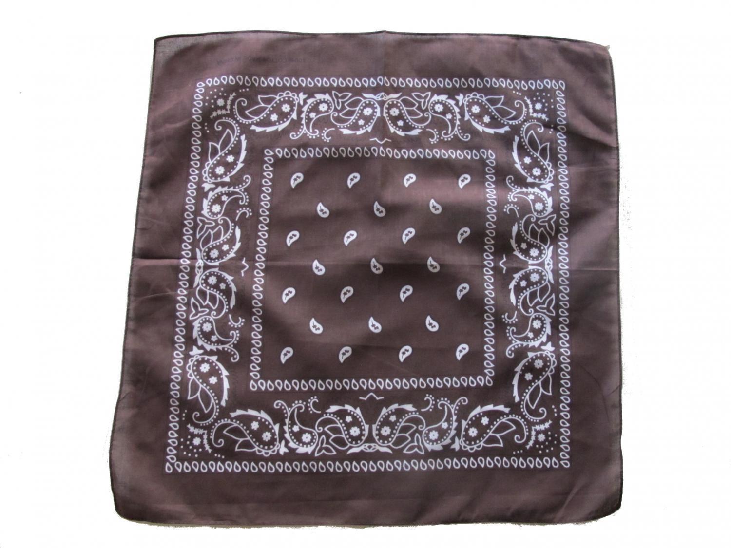 Paisley Bandana flertal färger –  produktbild – Hiprock