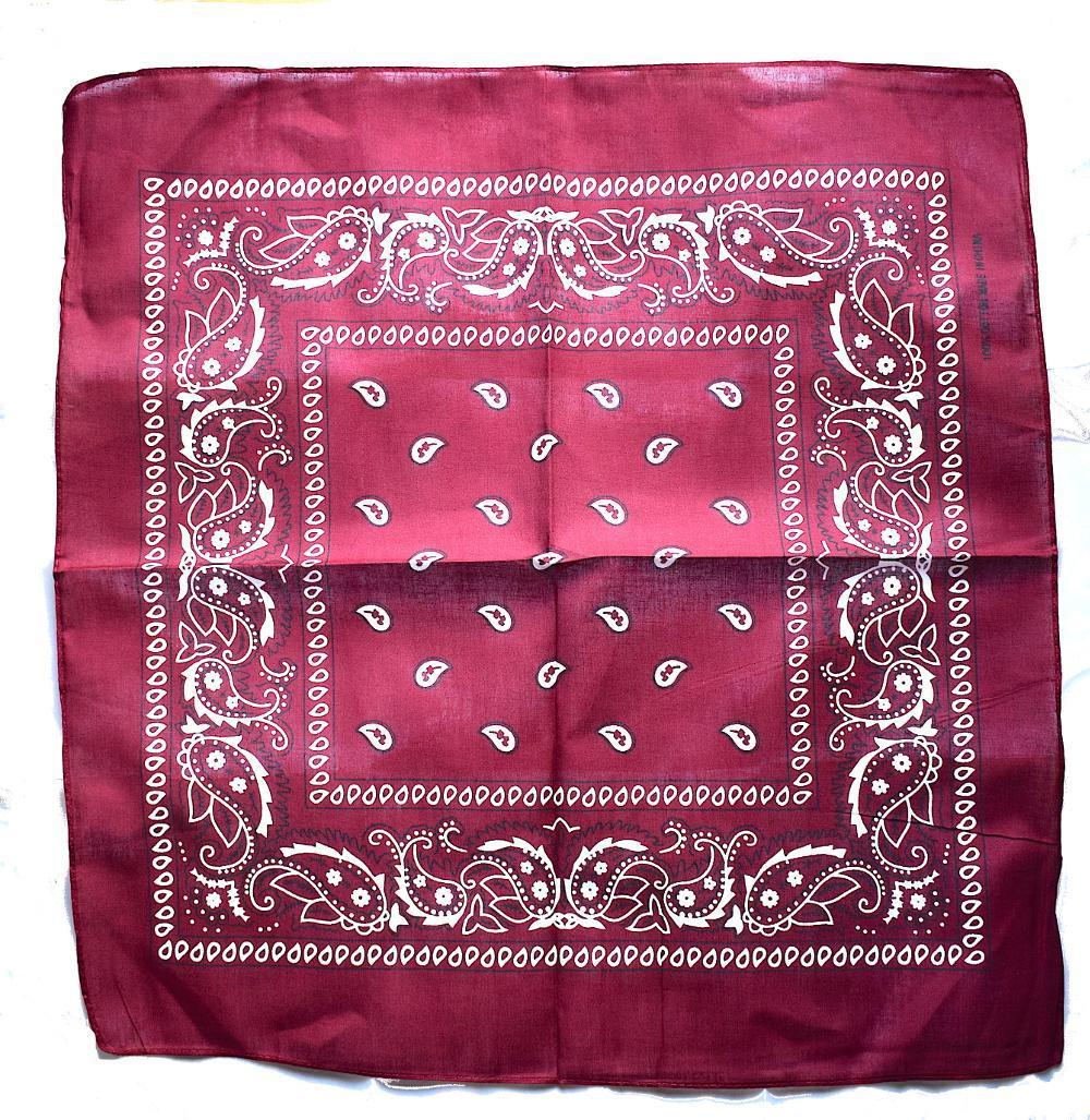 Paisley Bandana flertal färger –  produktbild – Hiprock