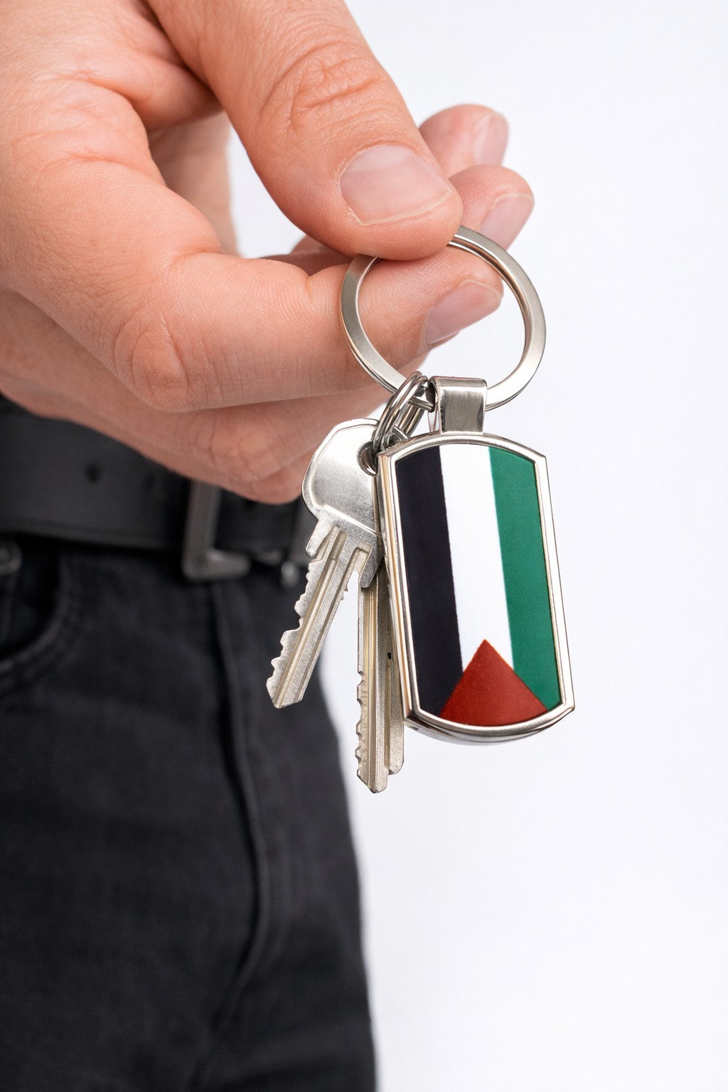 Palestinas flagga nyckelring - Gaza - Hiprock 