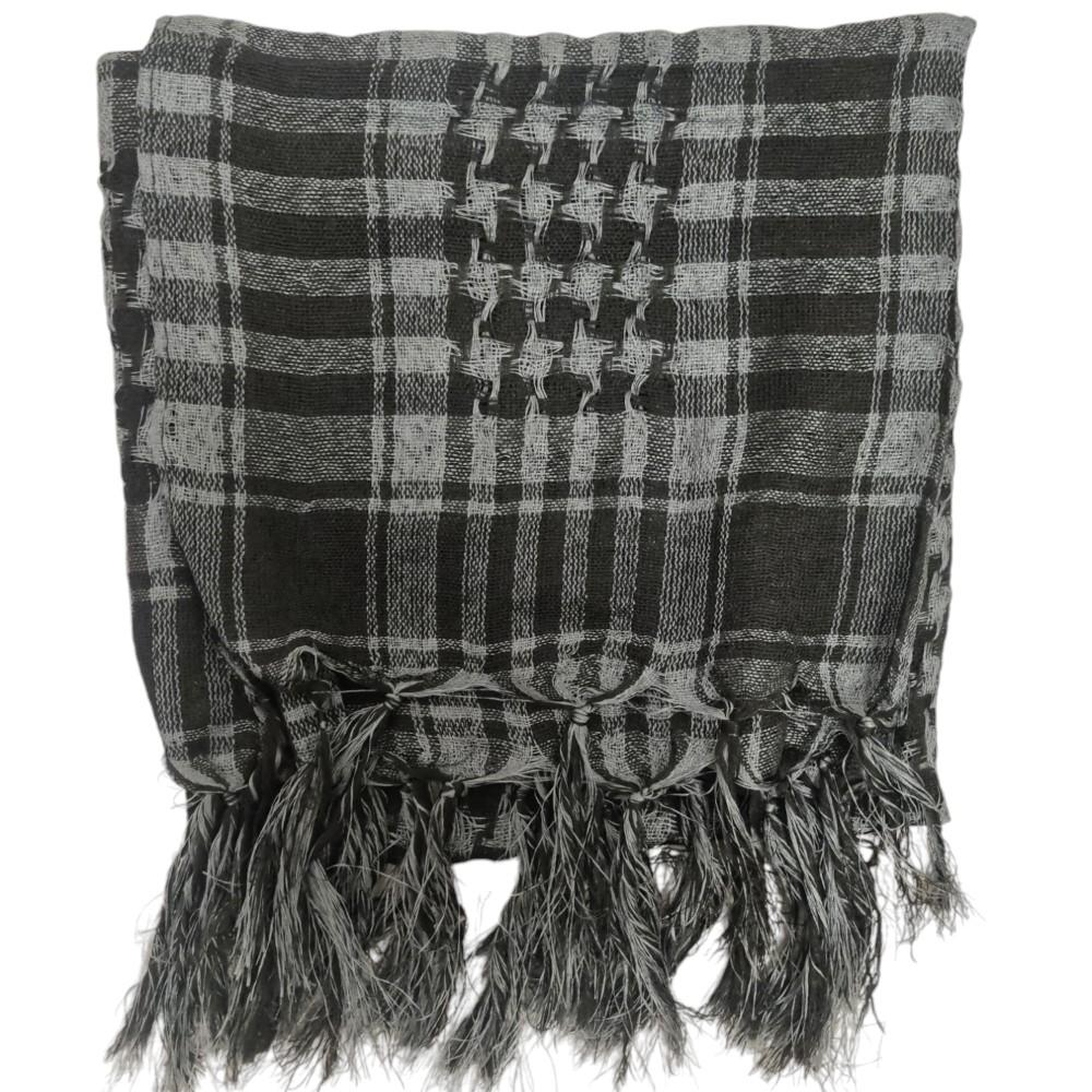 Palestinasjal - Grå och vit –  produktbild – Hiprock