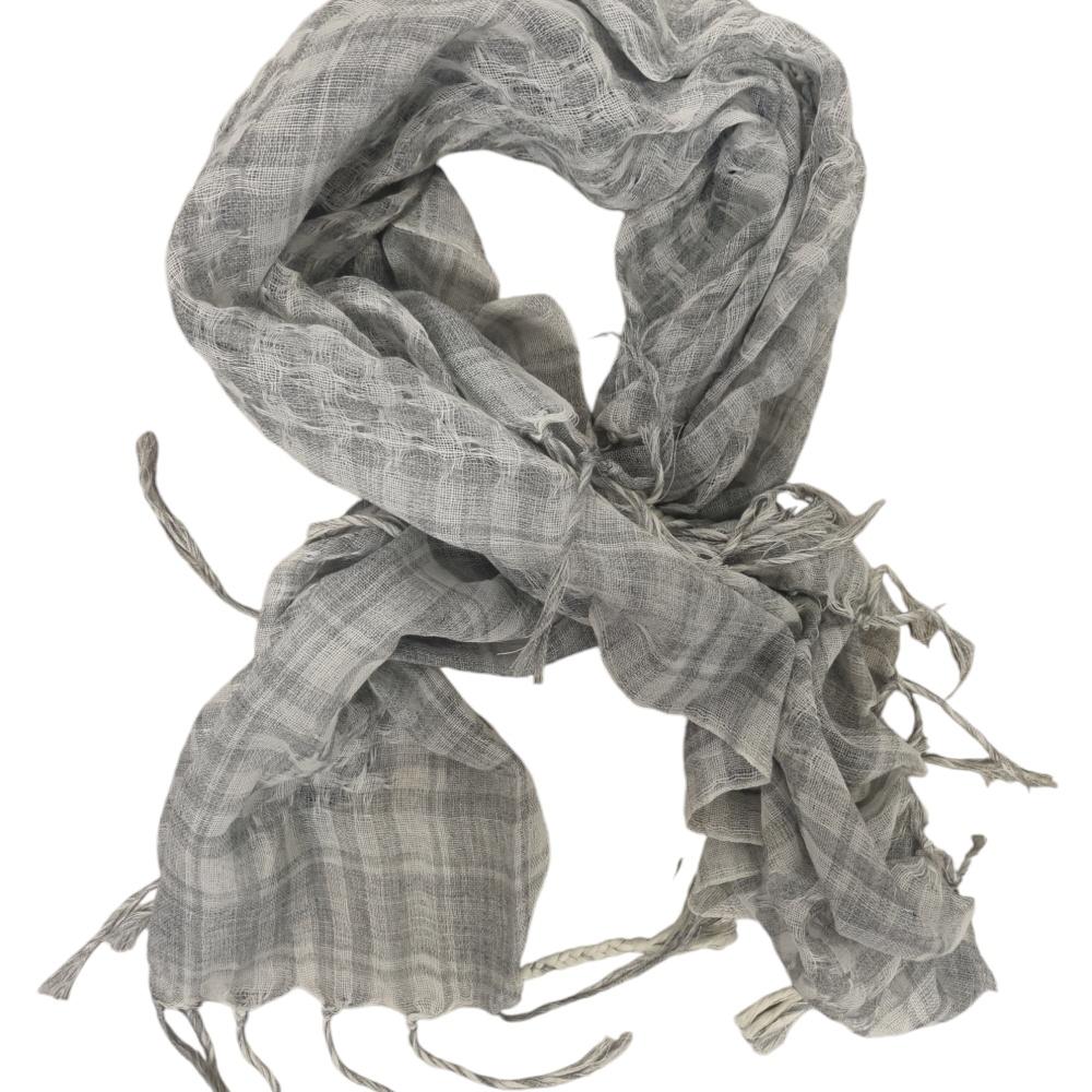 Palestinasjal - Grå och vit –  produktbild – Hiprock