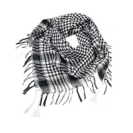 Palestinasjal - Svart och vit - scarf - Palestina
