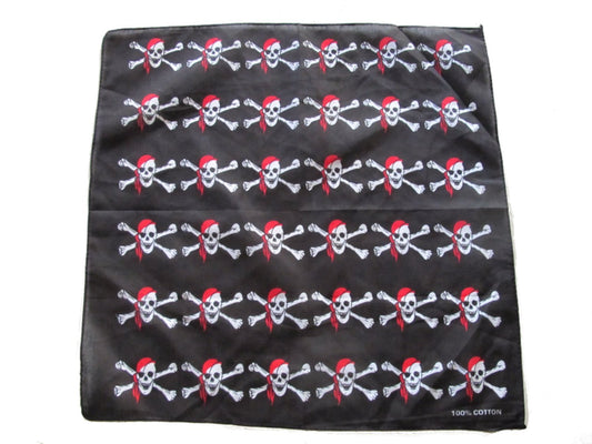 Pirat Döskalle Bandana Scarf –  produktbild – Hiprock