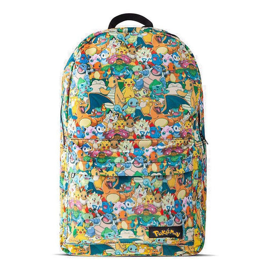 Pokemon - Backpack with characters everywhere