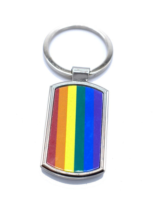 Prideflagga - Nyckelring –  produktbild – Hiprock